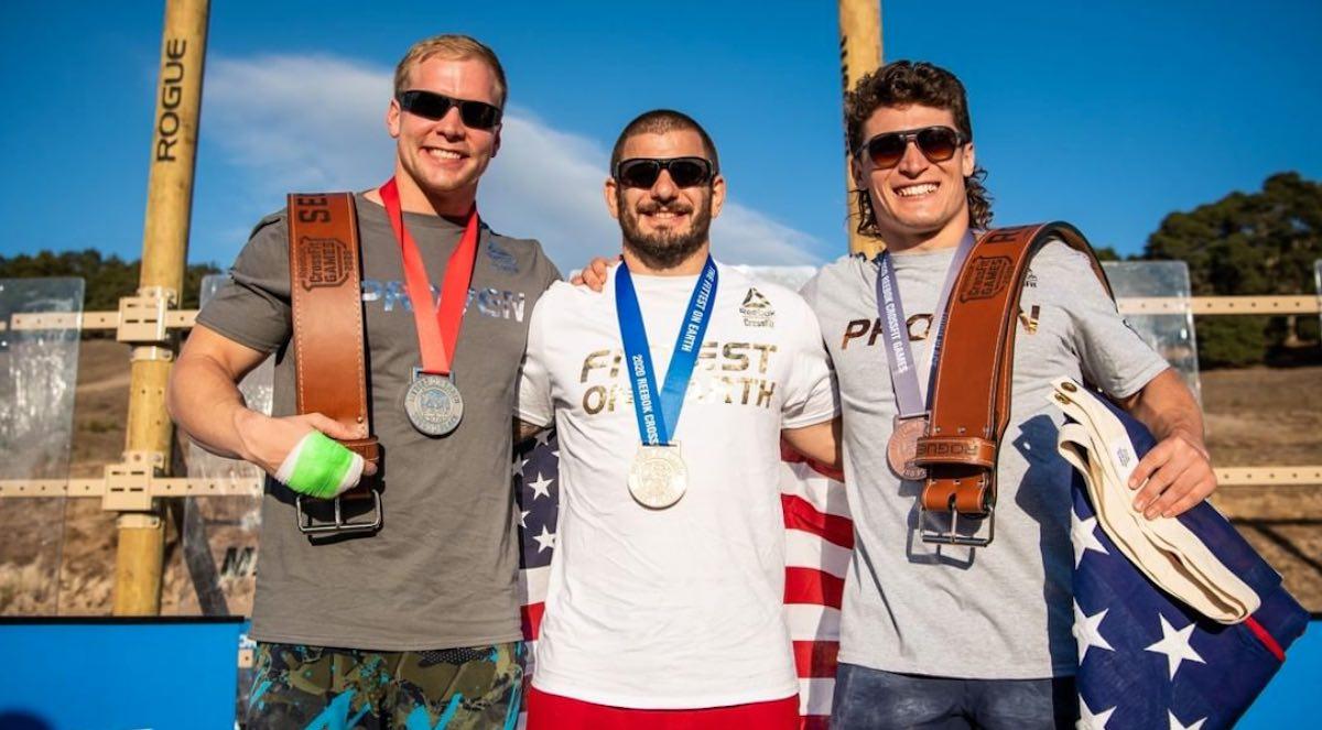 2020 CrossFit Games Men's Podium