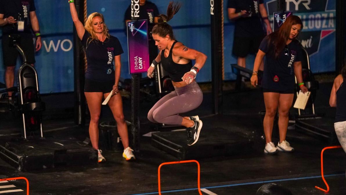 CrossFit athlete at Wodapalooza 2023.