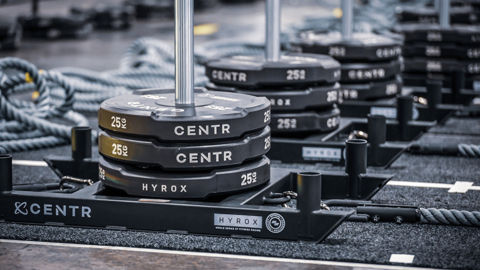 HYROX equipment by Centr.