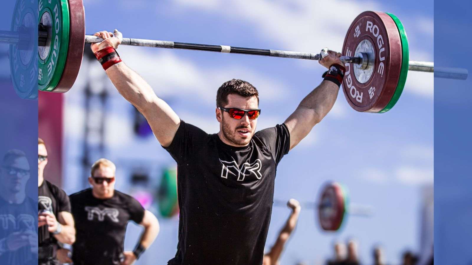 World Fitness Tour Roster Member Jeff Adler Lifting a Barbell