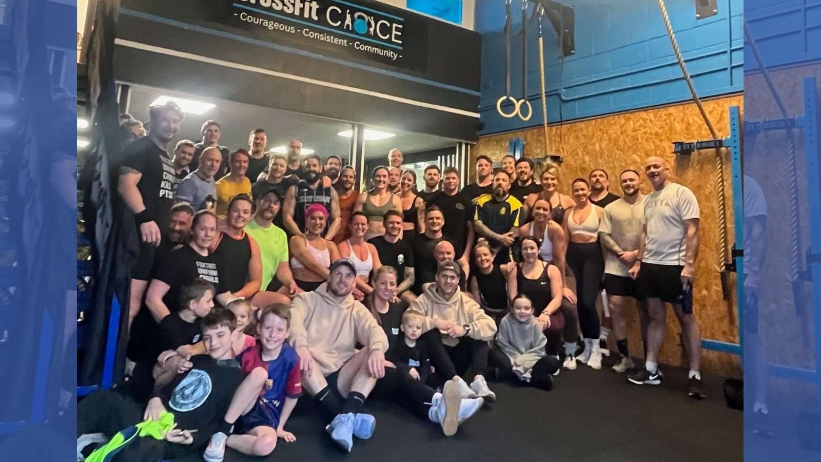 A picture of the team at CrossFit Choice