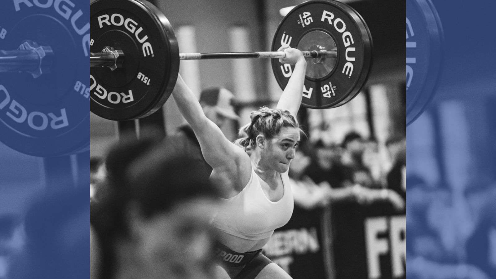 Paige Powers at a competition