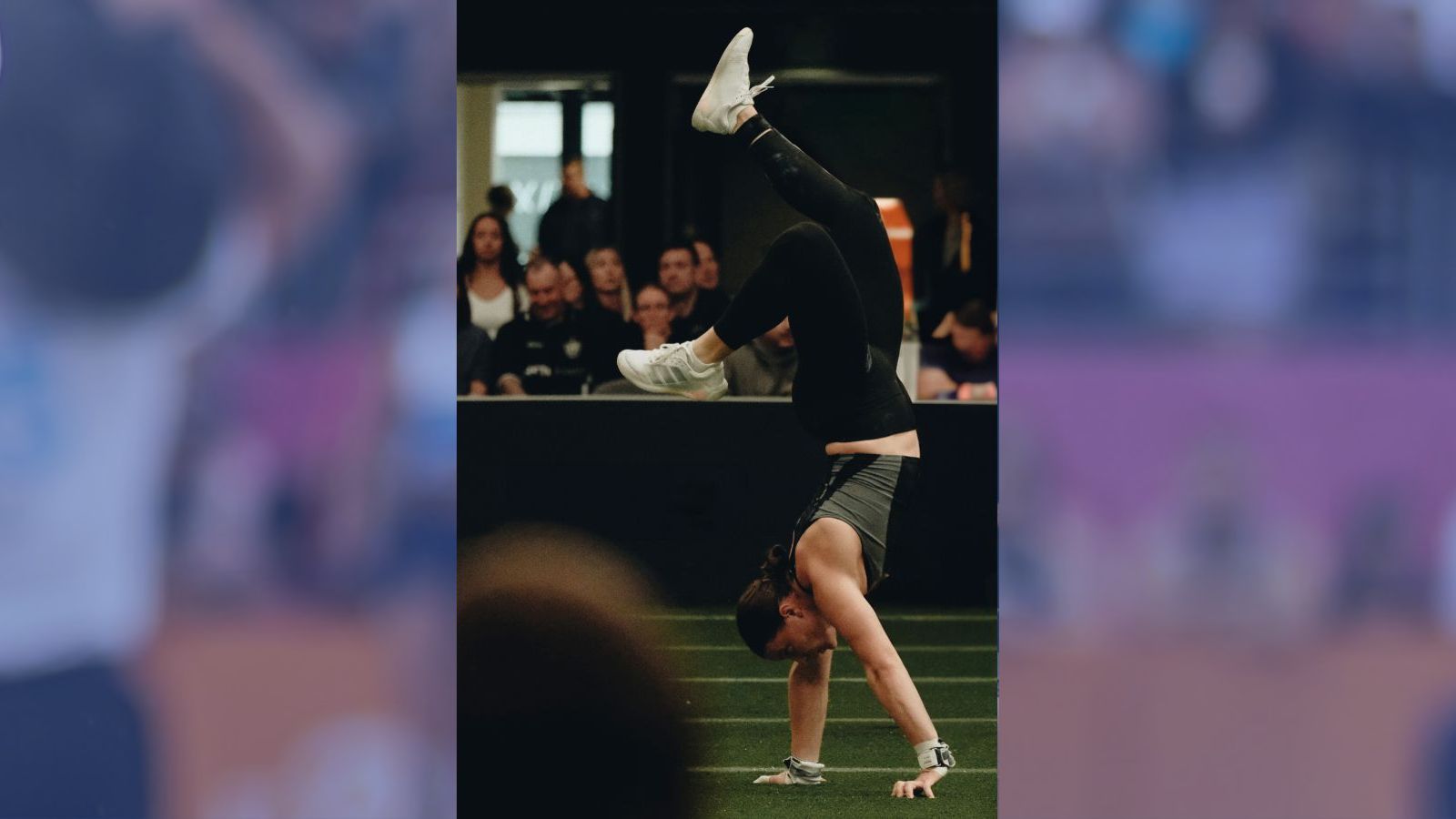 Laura Horvath in adidas sneakers